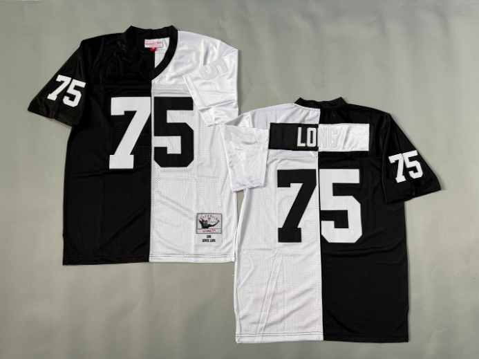 Mitchell & Ness Los Angeles Raiders Howie Long #75 Replica Football Jersey - Image 4