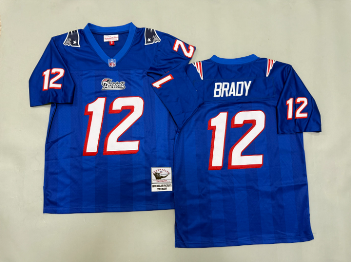 NFL Patriots Tom Brady #12 Jersey Adult S-XXXL 6 Styles - Image 4