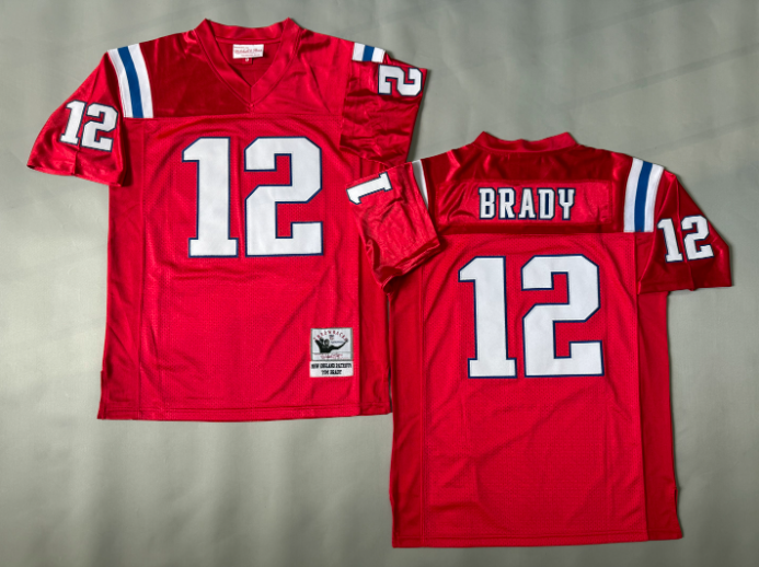 NFL Patriots Tom Brady #12 Jersey Adult S-XXXL 6 Styles - Image 2
