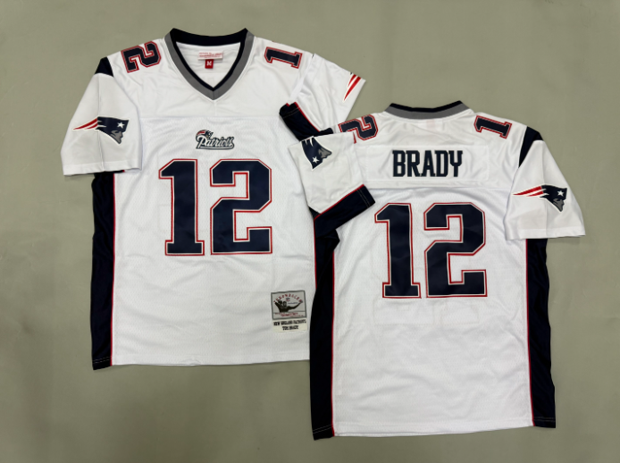 NFL Patriots Tom Brady #12 Jersey Adult S-XXXL 6 Styles - Image 3