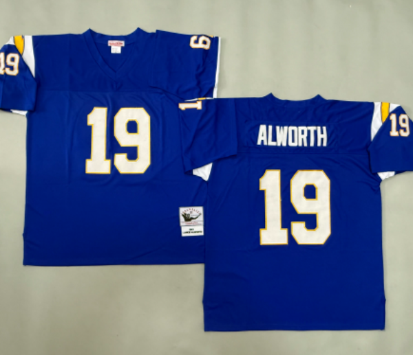 Mitchell & Ness 19 Lance Alworth Throwbacks Jersey NFL