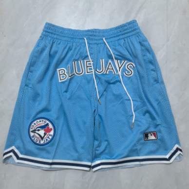Toronto Blue Jays Stitched Men Light Blue Sports Shorts