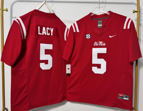 College Football Jerseys S-3XL Ole Miss Rebels NCAA Fan Apparel