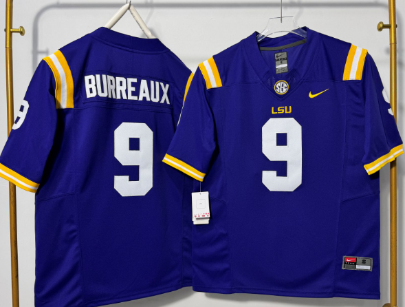 Nike Football LSU Tigers Burreaux NCAA Jerseys