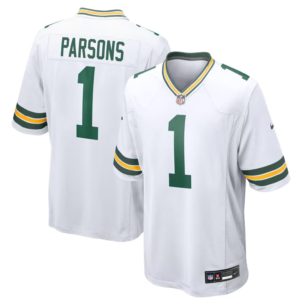 Green Bay Packers #0 #1 #10 #9 #85 Nike White Green Men NFL Jerseys - Image 7