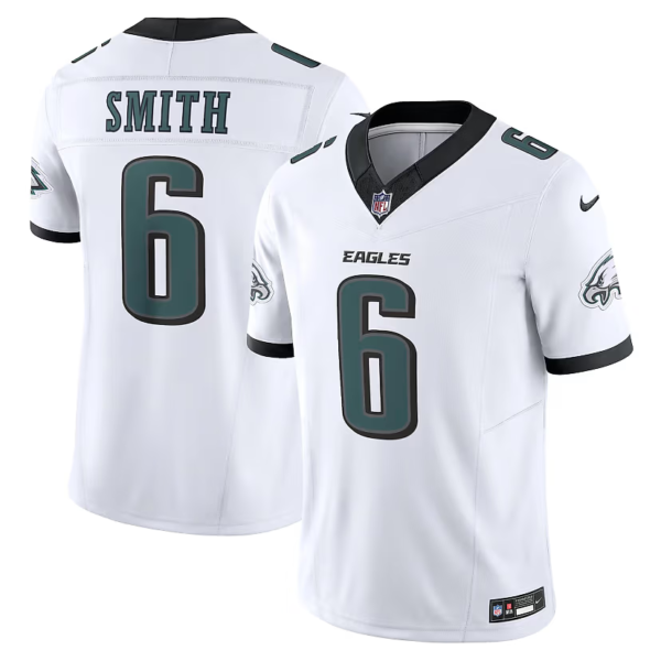 Nestelin DeVonta Smith #6 Philadelphia Eagles Vapor FUSE. Limited Jersey