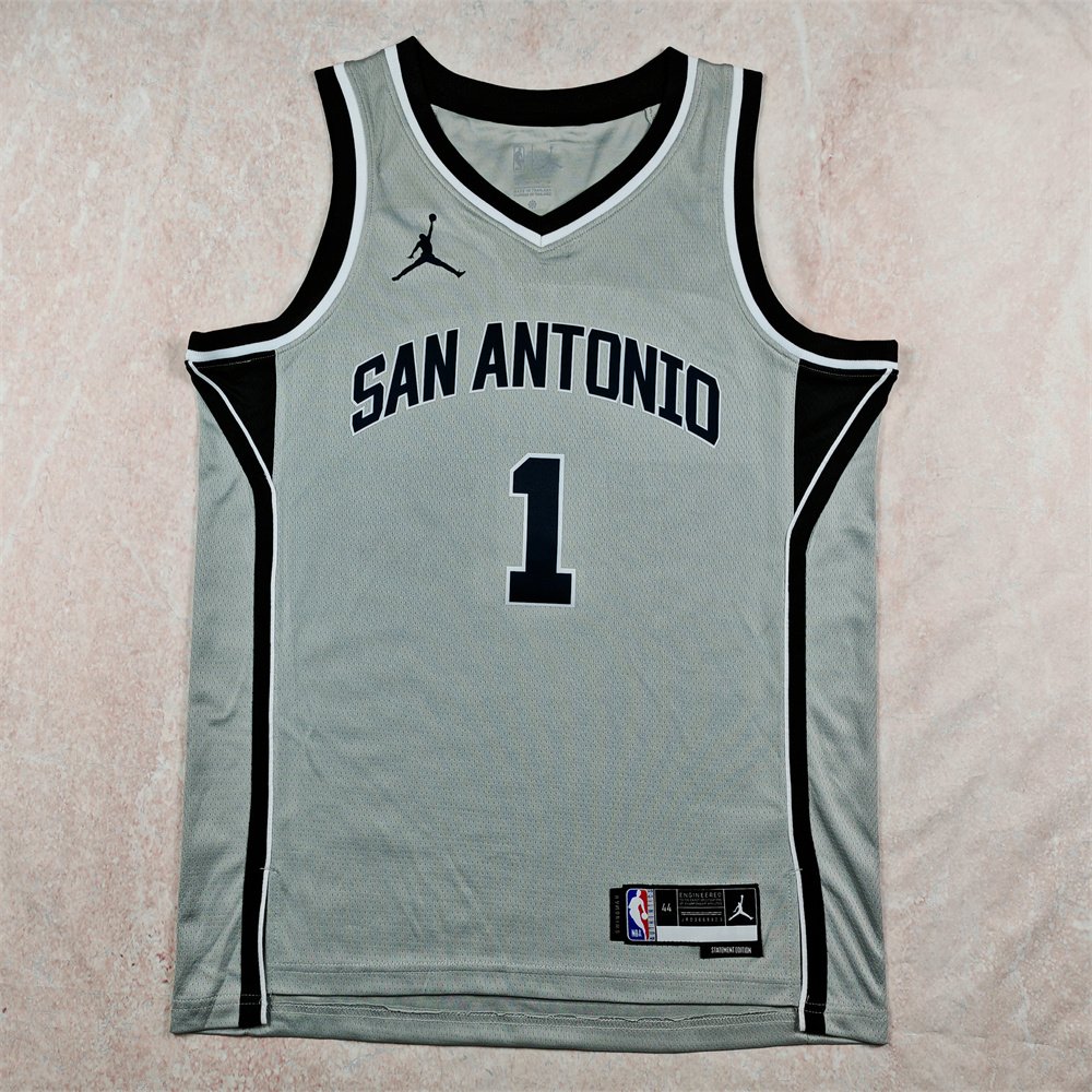 8 Styles San Antonio Spurs Victor Wembanyama NBA Swingman Jerseys - Image 8