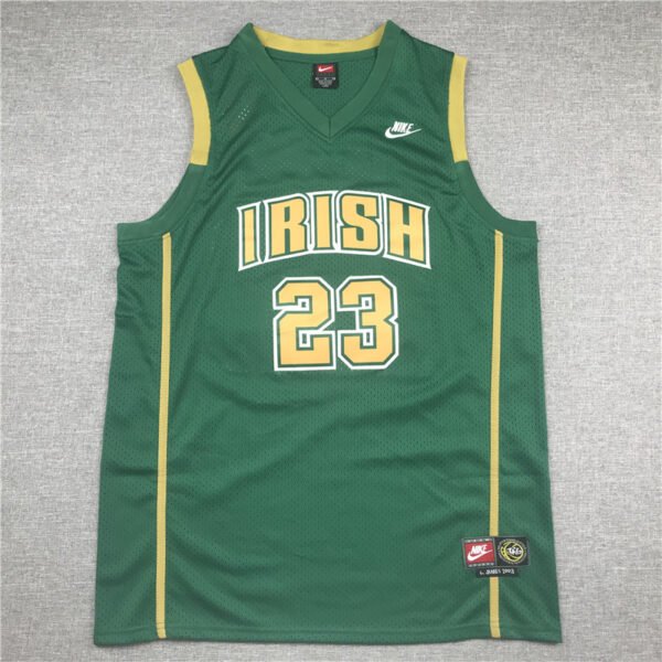 Nike Lebron James Saint Vincent Irish High School Jersey Basketball