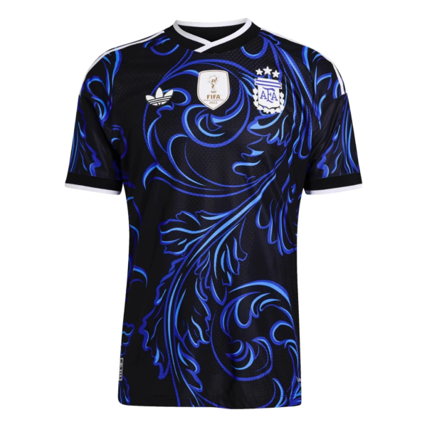 Argentina Away Messi L.Martinez E.Fernandez Fan Version Football Jersey Adidas