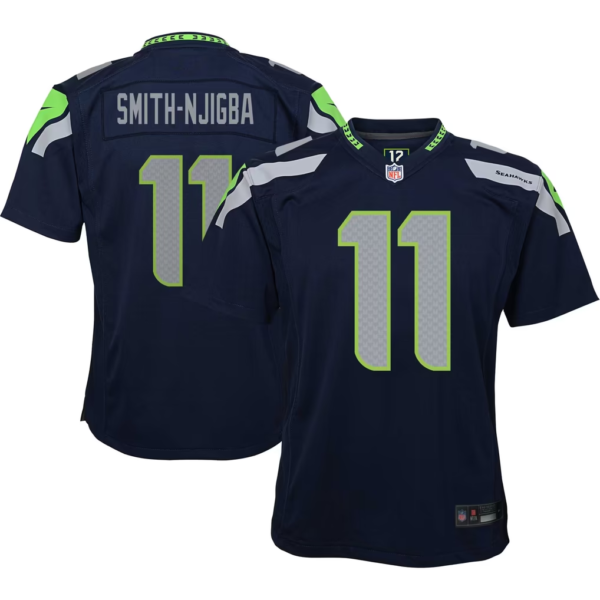 Youth Nike Jaxon Smith-Njigba Navy Seattle Seahawks NFL Jersey
