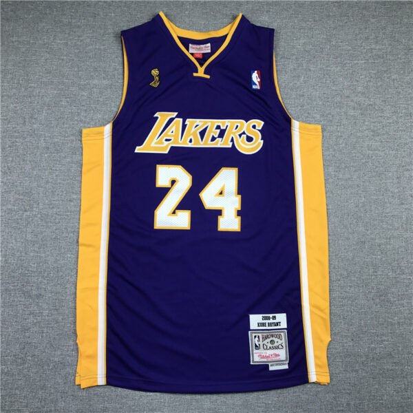 Los Angeles Lakers Kobe Bryant #24 Stitched Adult NBA Jersey Mitchell&Ness