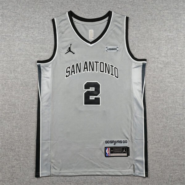 Men Stitched San Antonio Spurs Dylan Harper #2 NBA Jersey