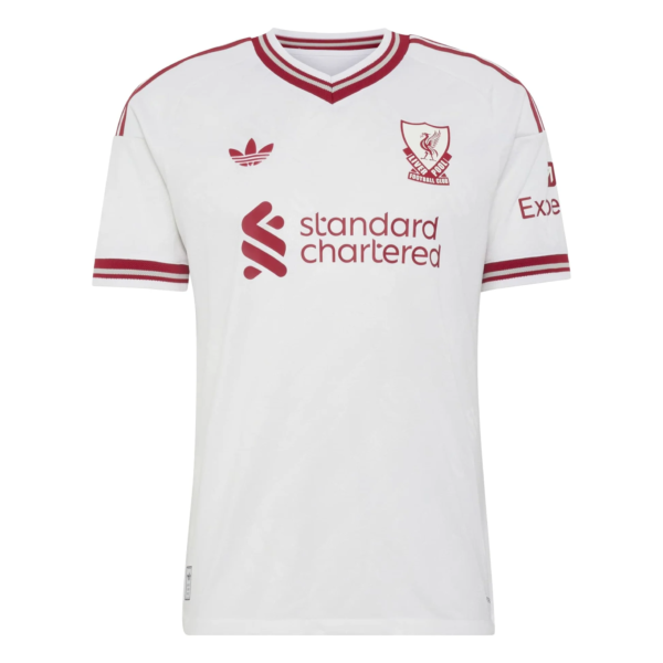 Adidas Liverpool Away 2026/27 White Replica Football Shirt