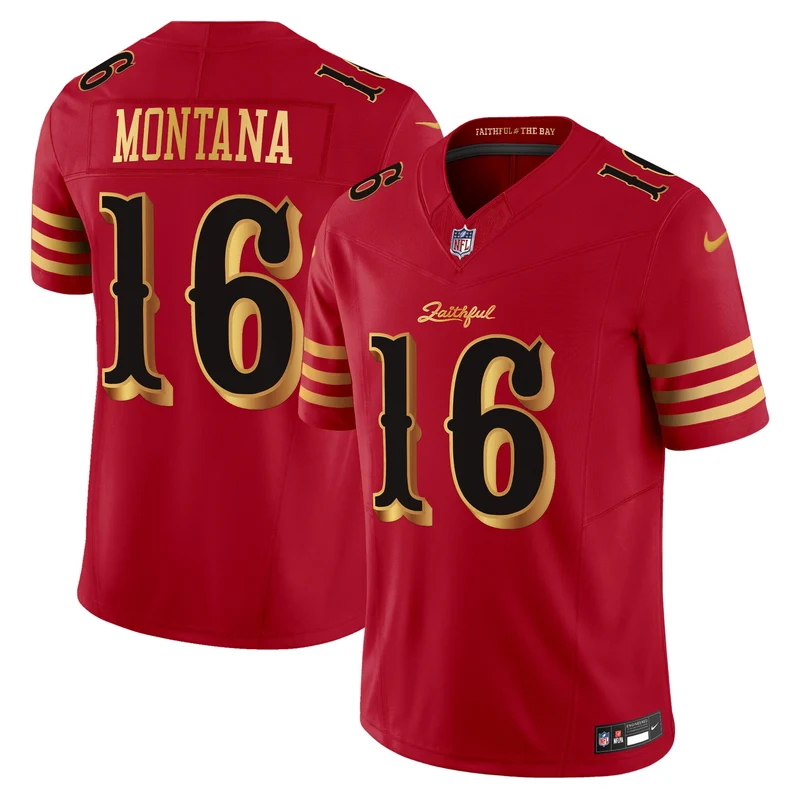 Men's San Francisco 49ers Red “Rivalries” Vapor Limited Jersey NIKE - Image 8