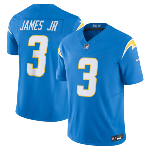 LOS ANGELES CHARGERS DERWIN JAMES JR. NIKE GOLD ALTERNATE CHARGER POWER GAME NFL JERSEY