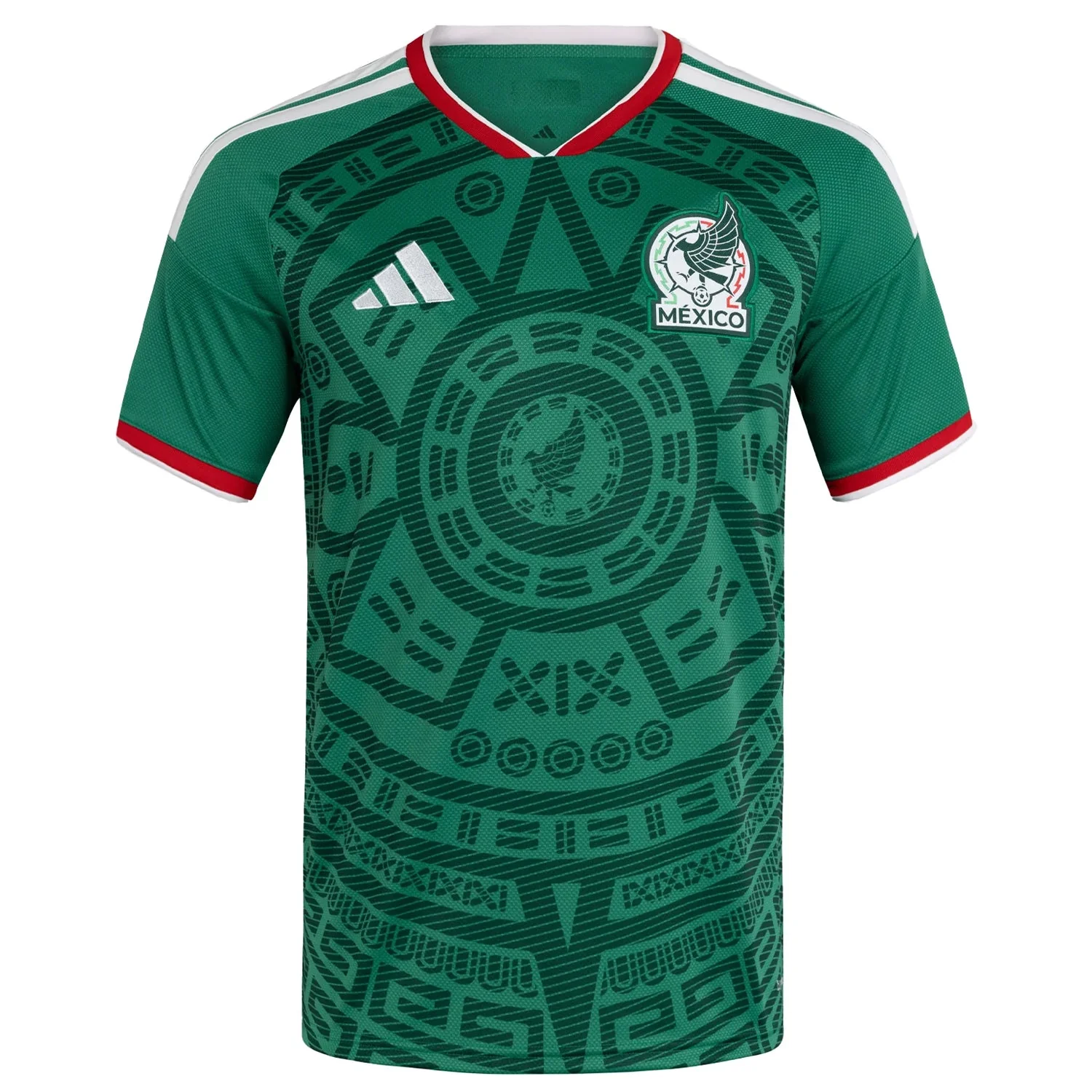 adidas Men Mexico Home 2026 World Cup Jersey (Bold Green)