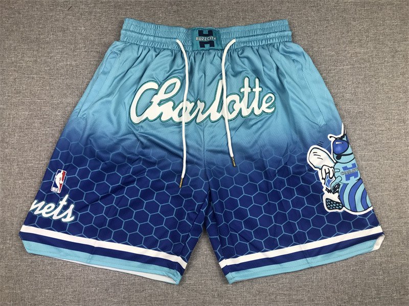 Charlotte Hornets 7 Styles Stitched Basketball Shorts