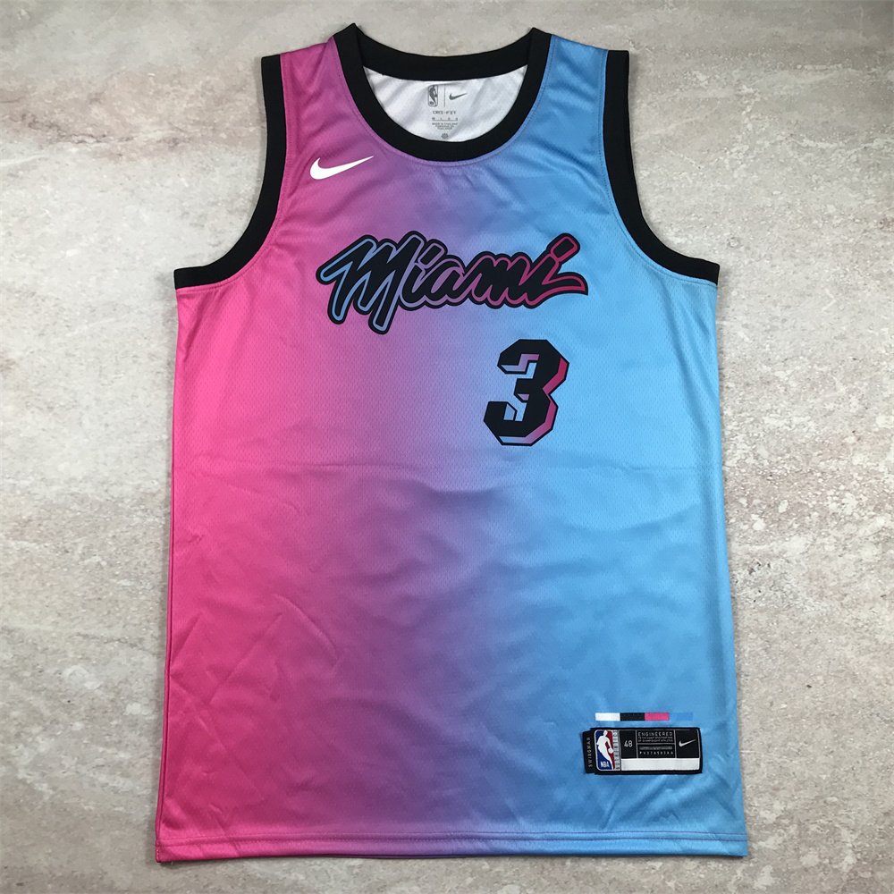 Nike Miami Heat Dwyane Wade #3 Men Swingman Jersey NBA