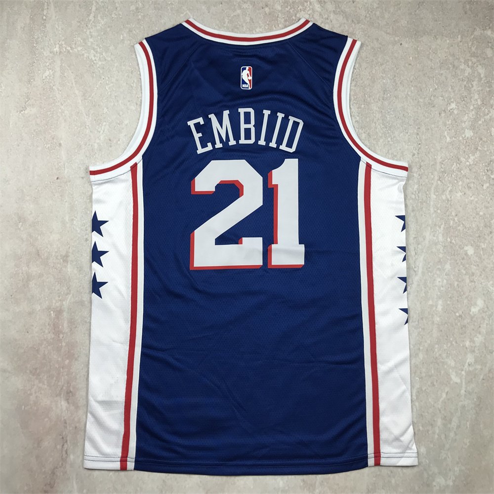 Philadelphia 76ers Joel Embiid NBA Swingman Jersey Nike - Image 2