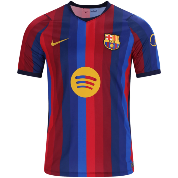Fan Edition Lamine Yamal Gavi Pedri 26/27 Barcelona Home Soccer Jersey Laliga