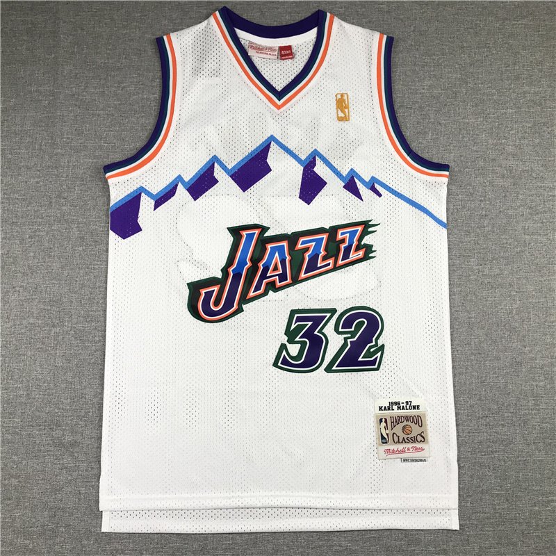 Stitched Malone Ewing Miller Williams Rodman Kobe Bird Retro NBA Jerseys Mitchell & Ness - Image 14