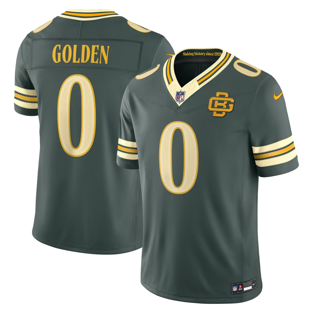 #10 Jordan Love #85 Tucker Kraft #1 Micah Parsons #0 #9 #29 Rivalries Green Bay Packers Jersey - Image 4