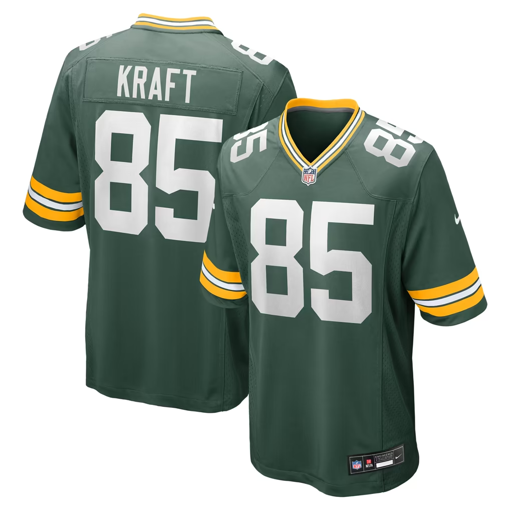 Green Bay Packers #0 #1 #10 #9 #85 Nike White Green Men NFL Jerseys - Image 6