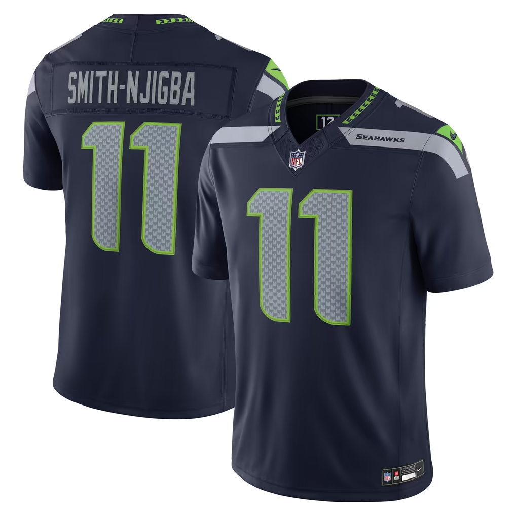 Nike Seattle Seahawks Jaxon Smith-Njigba #11 NFL Jersey - Image 4