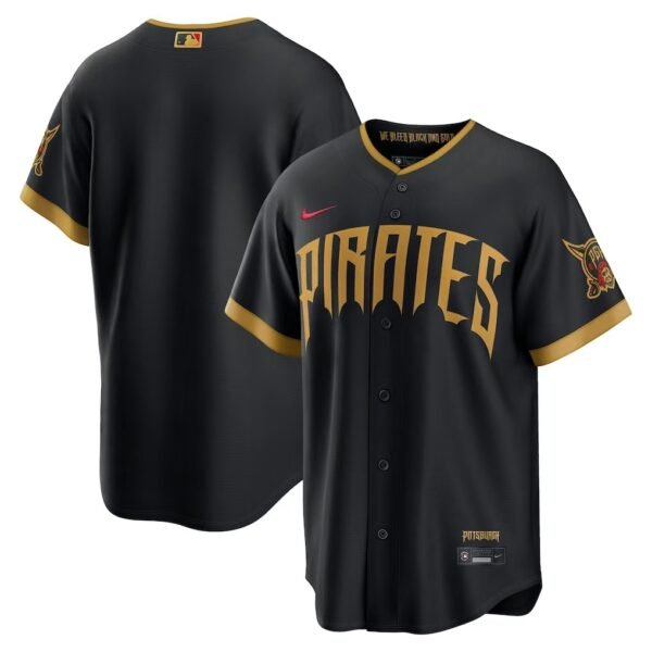 Pittsburgh Pirates High Quality Black Skenes Griffin MBL Nike Jerseys