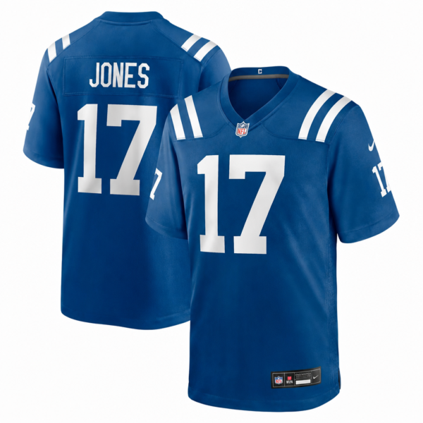 Stitched Men 17 Daniel Jones Indianapolis Colts Jersey American Football Nike