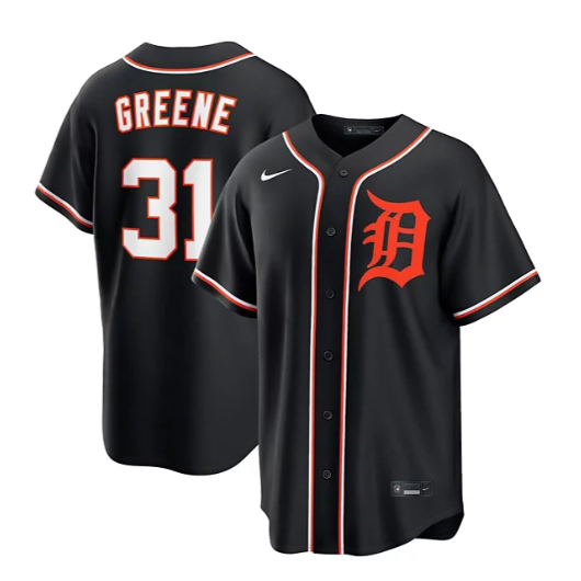 2026 New Stitched Men 31 Greene 7 McGonigle 28 Baez Baseball Jerseys Nike
